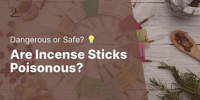 Are Incense Sticks Poisonous? - Dangerous or Safe? 💡