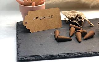 How can I use a seashell as an incense burner?