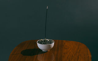 What are some daily rituals that involve incense and herbs?